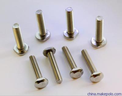 【供應M8*65T型螺栓 不銹鋼材質(zhì)】價格,廠家,圖片,螺栓/螺柱,蘇州金銘鼎五金制品-